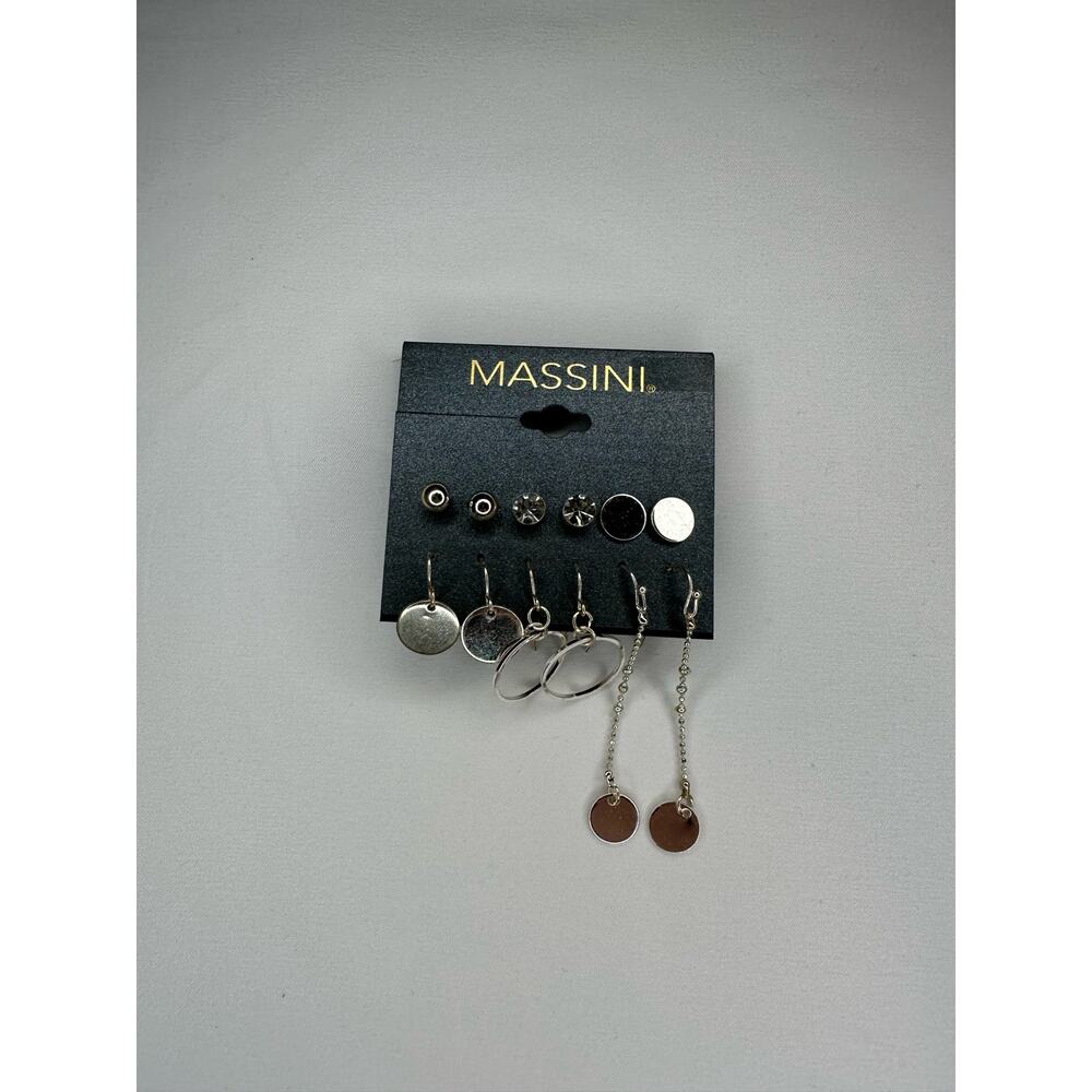 Massini Metal Earrings Set